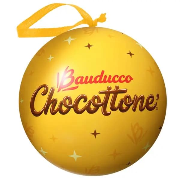 Enfeite Lata com Mini Chocottone 80g
