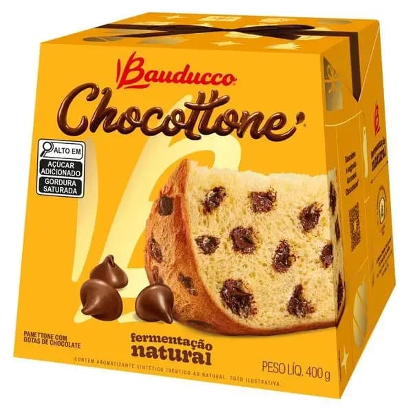Caixa Bauducco Chocottone 400g